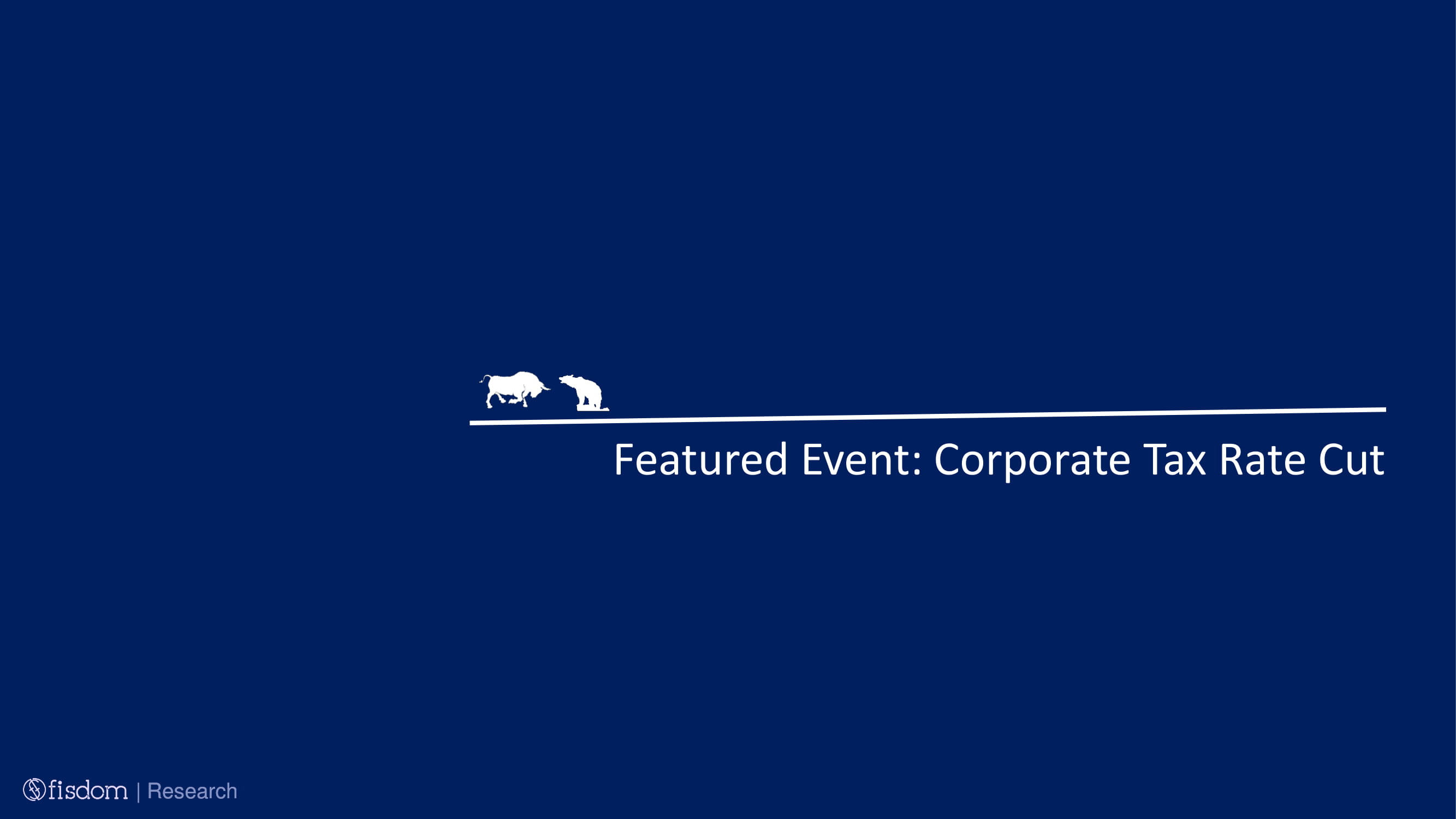 Featured Event: Corporate Tax Rate Cut - fisdom